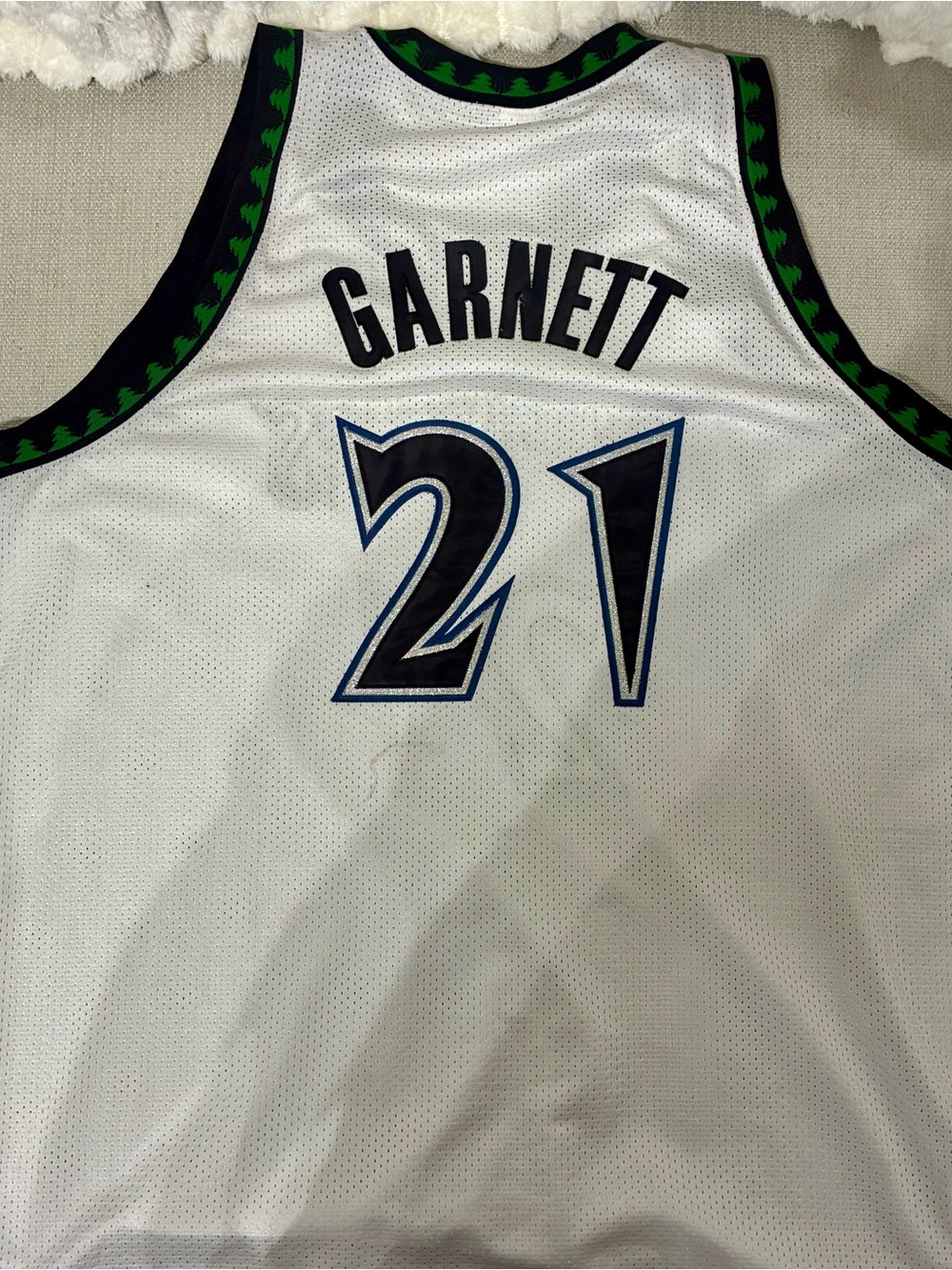 Vintage Reebok Minnesota Timberwolves Kevin Garnett Authentic men’s XXL